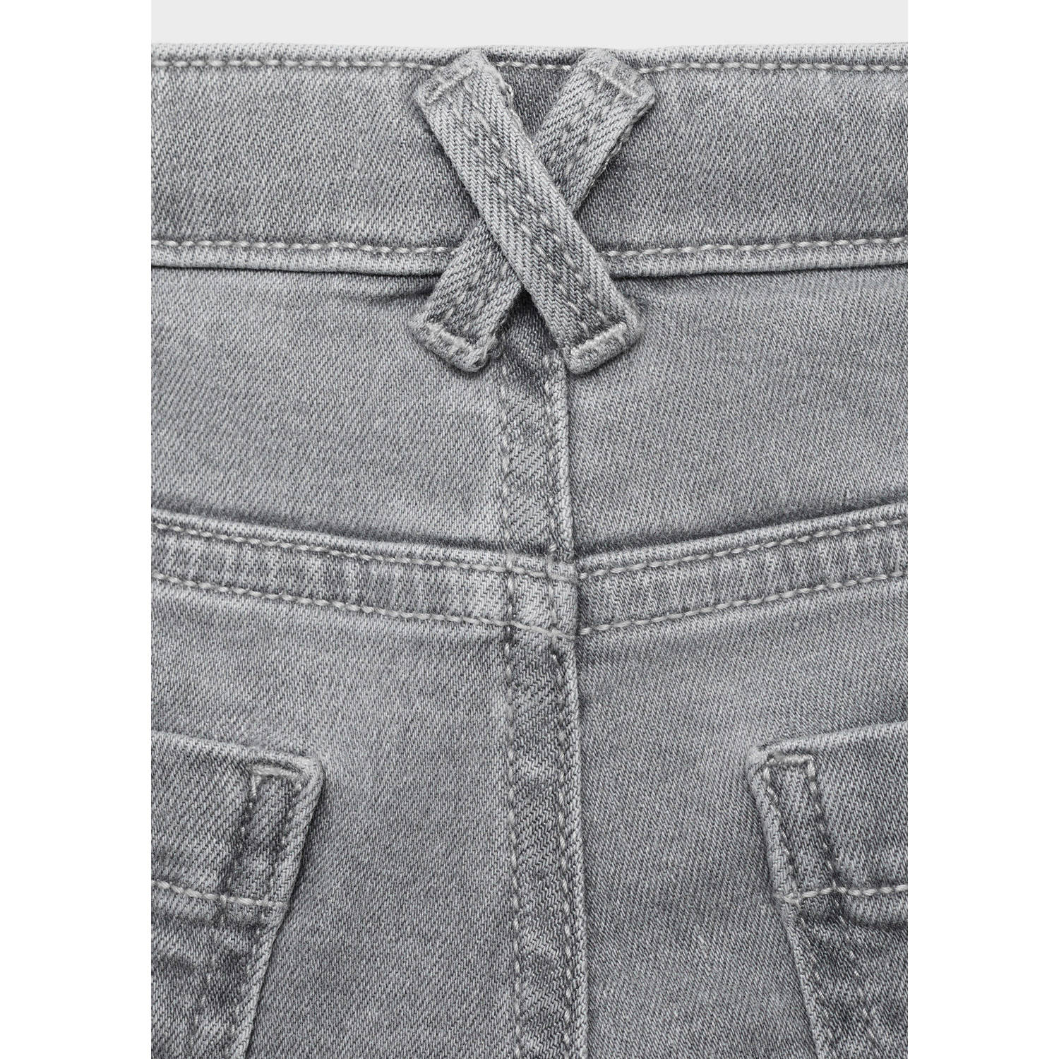 Mango Kids flared jeans grey denim