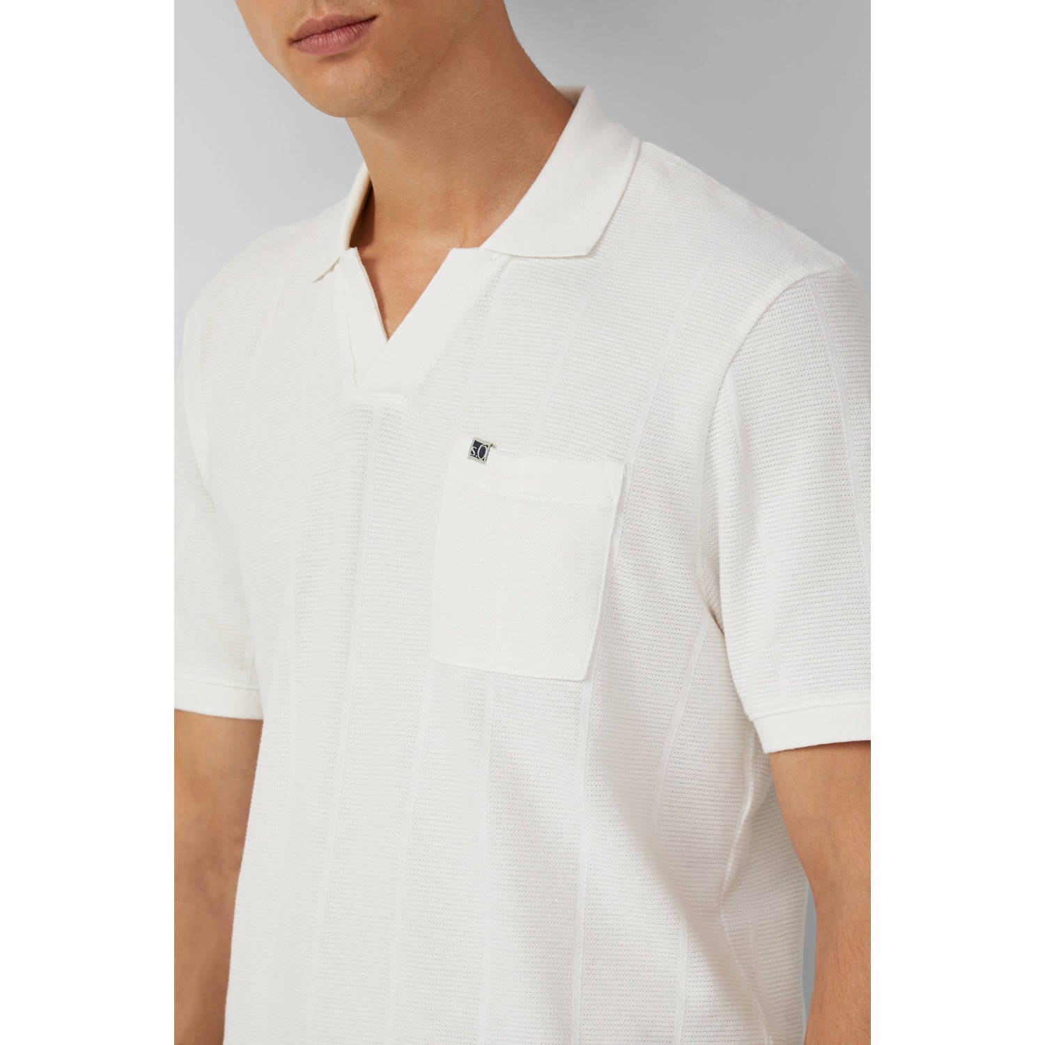 s.Oliver regular polo wit