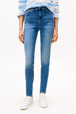 skinny jeans medium blue denim