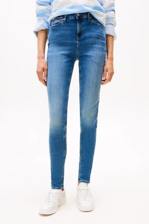 skinny jeans medium blue denim