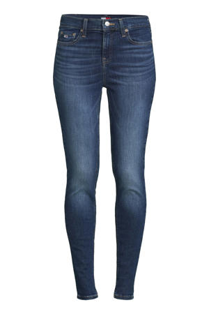 slim fit jeans dark blue denim