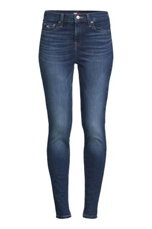 slim fit jeans dark blue denim