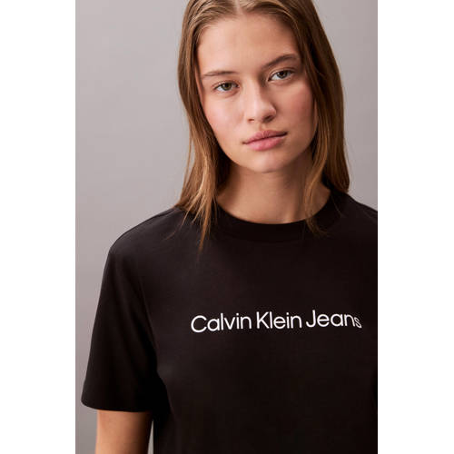CALVIN KLEIN JEANS T-shirt zwart afbeelding