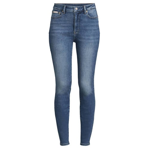 CALVIN KLEIN JEANS high waist skinny jeans medium blue denim afbeelding