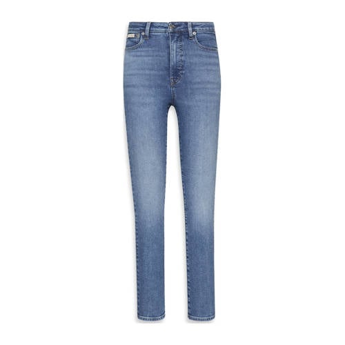 CALVIN KLEIN JEANS high waist skinny jeans medium blue denim afbeelding