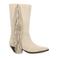 Sacha suède cowboylaarzen met franjes lichtbeige