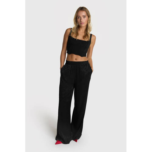 Alix the Label high waist broek zwart afbeelding