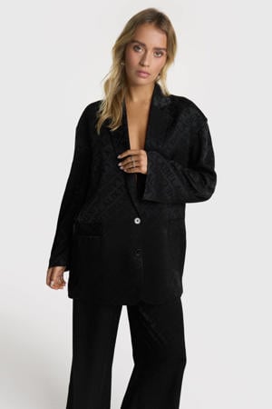 oversized blazer zwart
