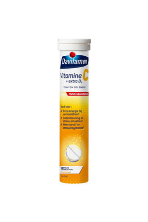 Vitamine C + Extra D3 bruistabletten - hoog gedoseerd - 15 stuks