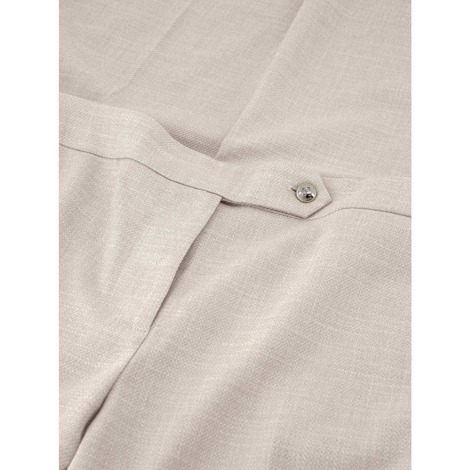 Fifth House straight high waist broek beige