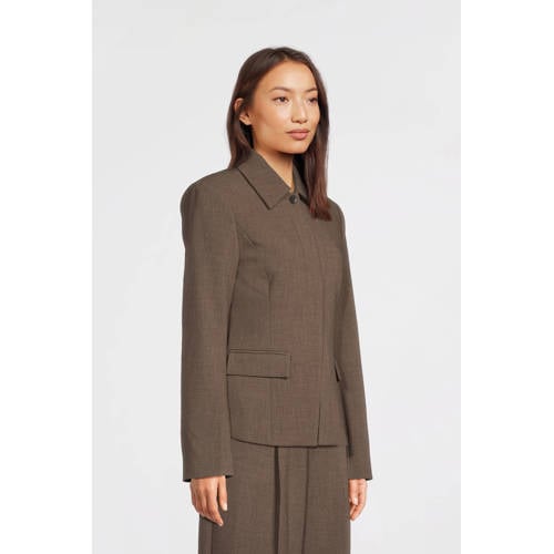 MSCH Copenhagen getailleerde blazer bruin afbeelding
