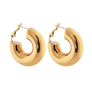 gold plated oorbellen Perfect Statement