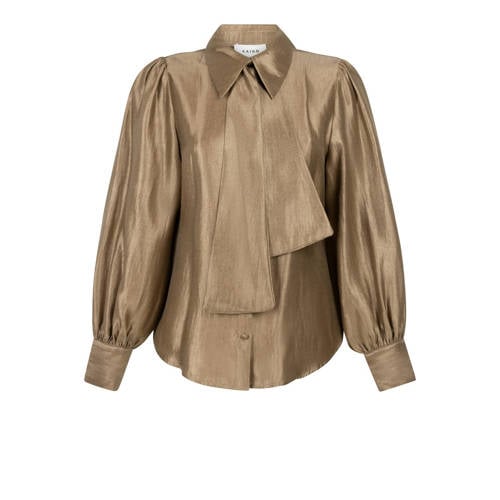 Aaiko blouse bruin afbeelding