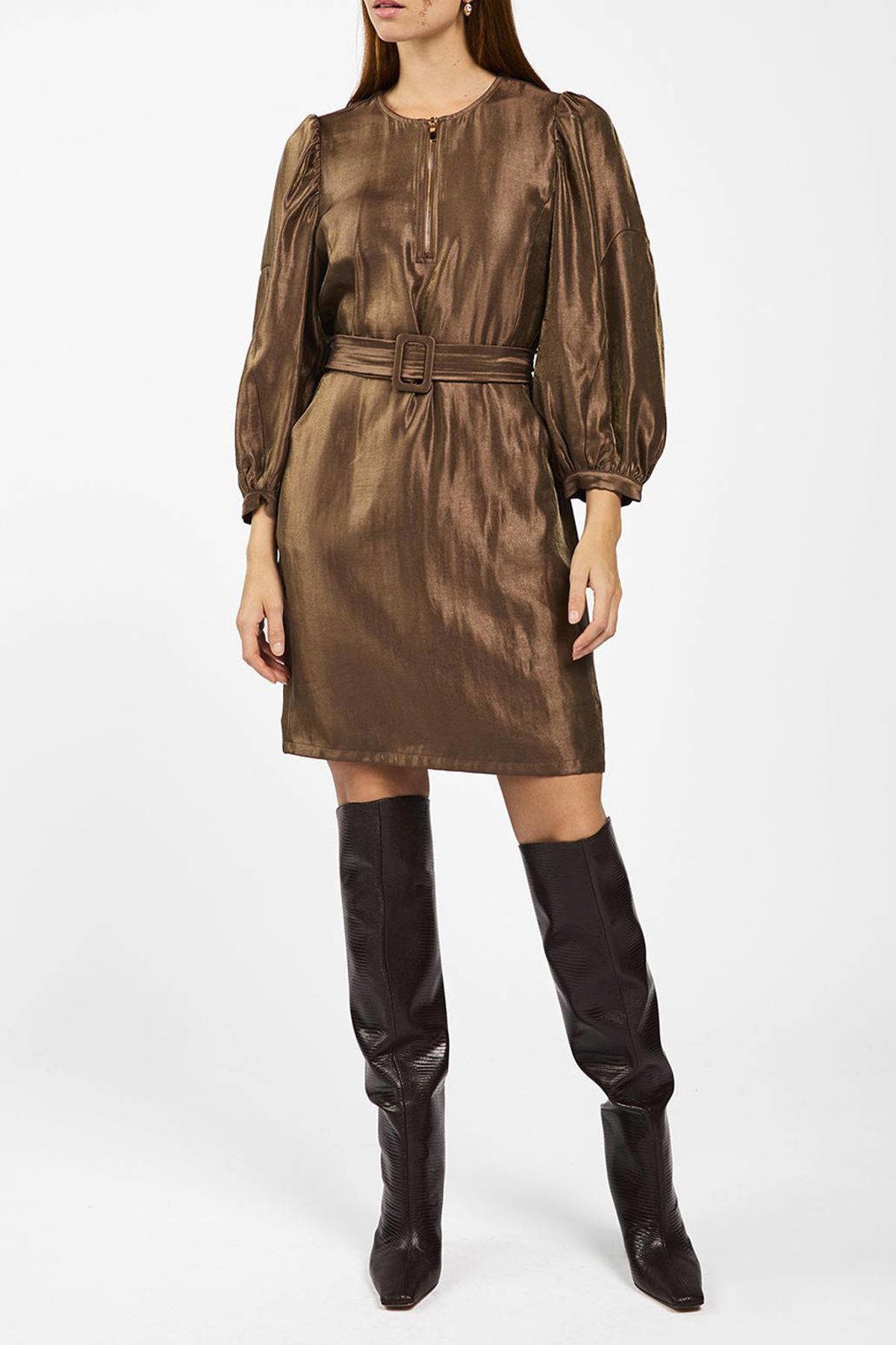 Jurk Aaiko Kinderkleding Aaiko A-lijn Jurk Bruin Kopen? Morgen In Huis  Wehkamp