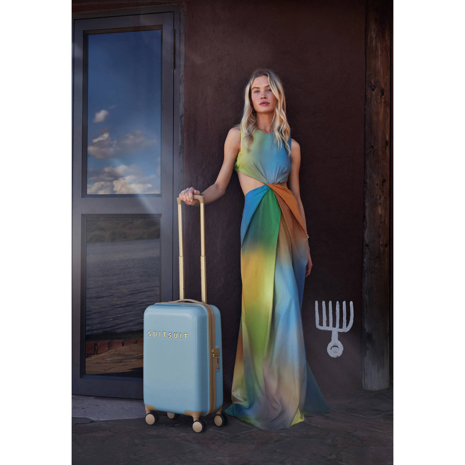 SUITSUIT trolley Fusion 55 cm. Borrowed Blue
