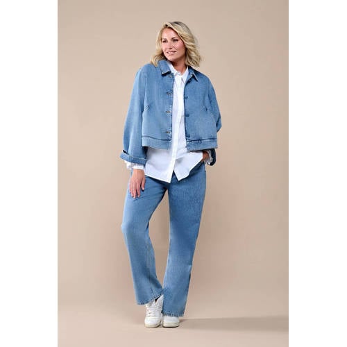 Mart Visser denim spijkerjas light blue denim afbeelding