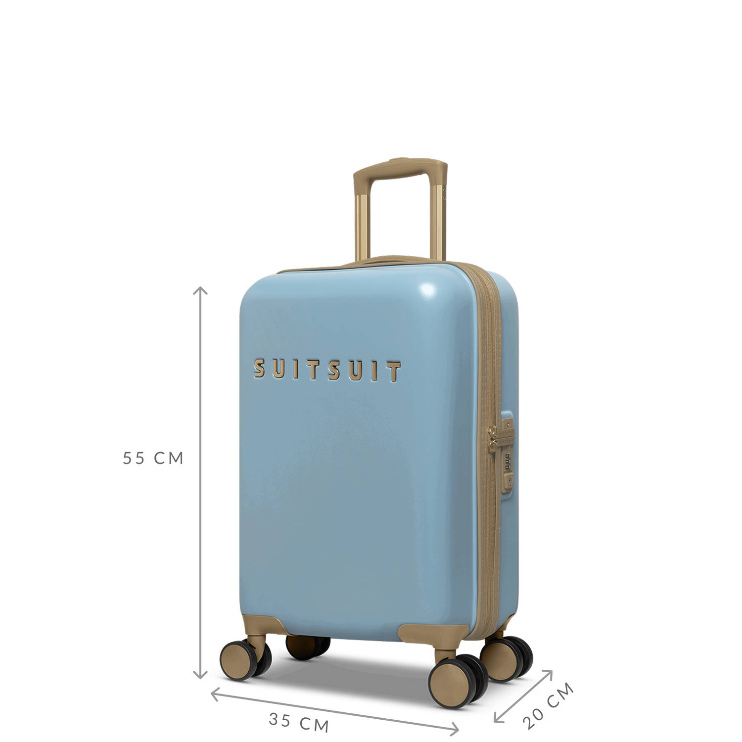 SUITSUIT trolley set Fusion set van 2 Borrowed Blue