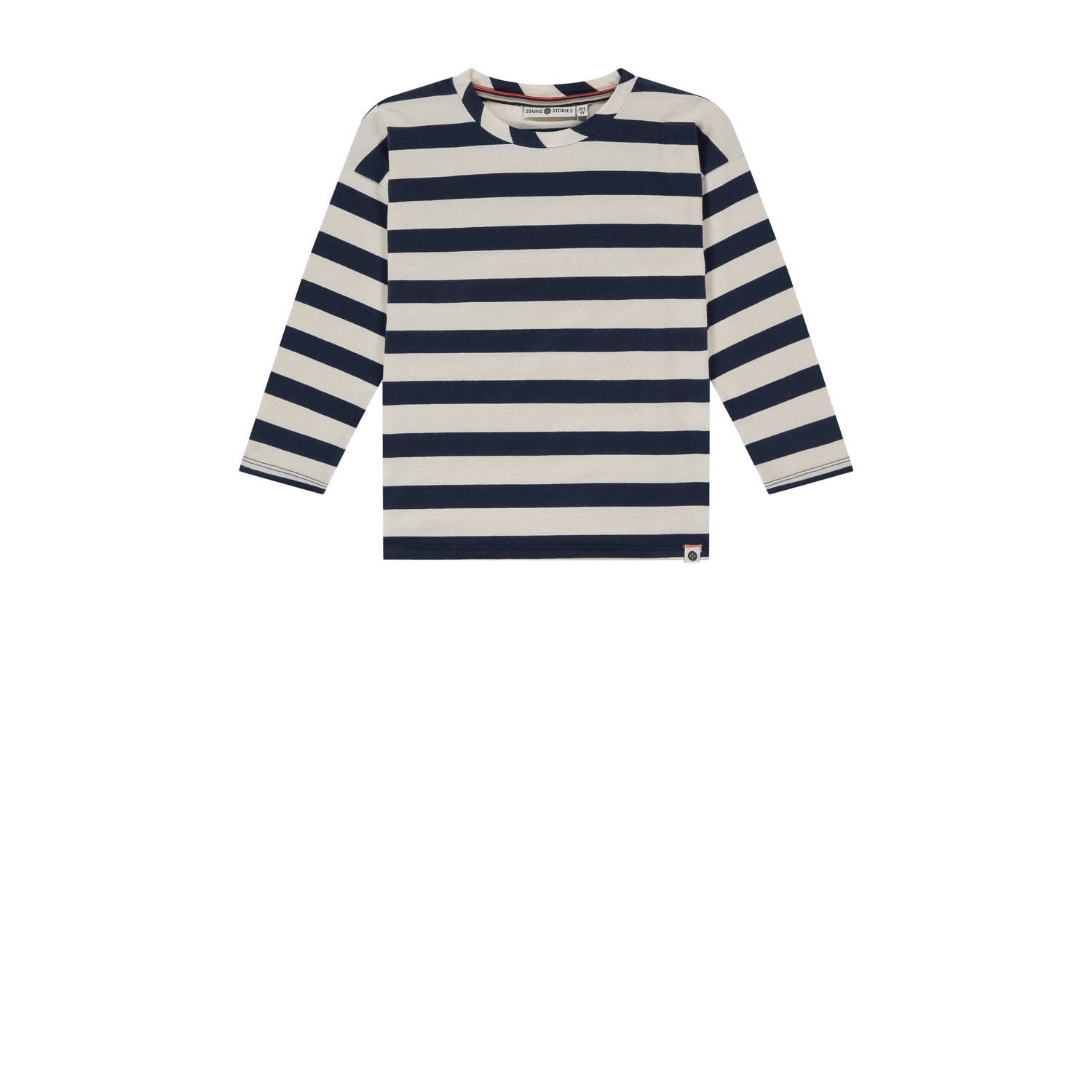 Stains&Stories longsleeve blauw