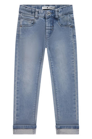 regular waist regular fit jeans medium blue denim