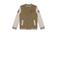 Stains&Stories baseball sweatvest bruin/wit