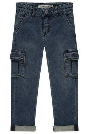 regular waist regular fit jeans medium blue denim