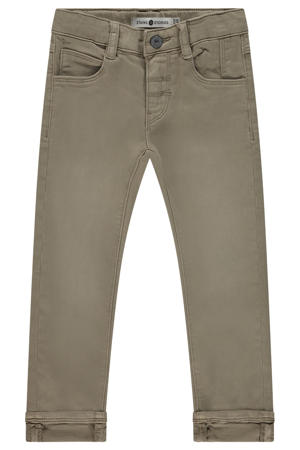 regular waist regular fit jeans bruin