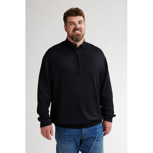 Petrol industries Plus Size sweater zwart afbeelding