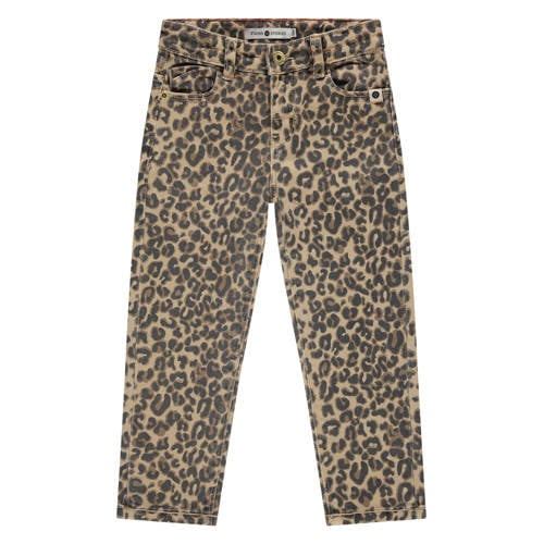 Stains&Stories loose casual broek bruin afbeelding