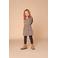 Stains&Stories korte jurk bruin