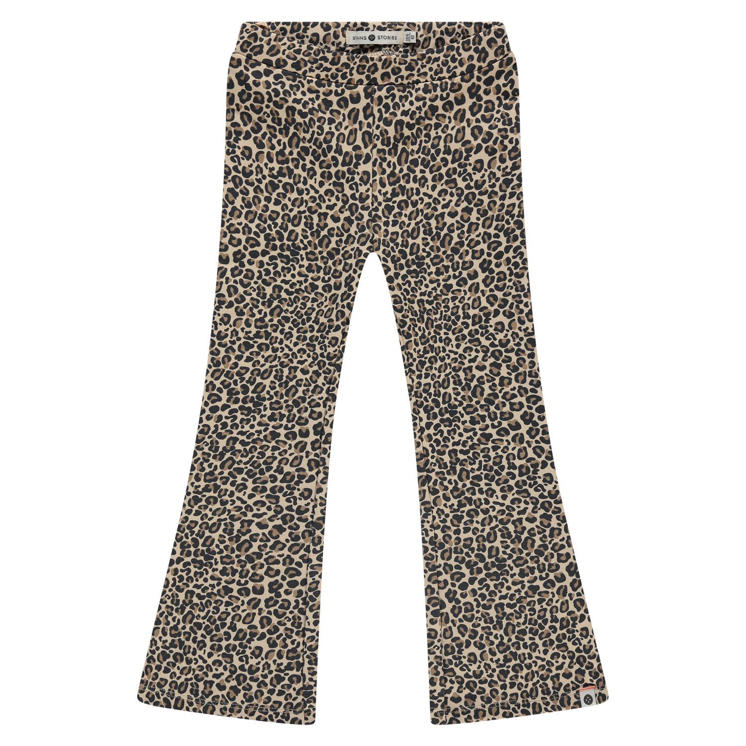 Stains&Stories flared legging beige