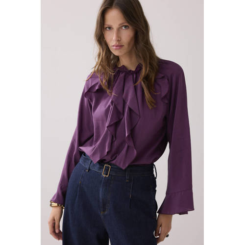 Summum blouse donkerrood afbeelding