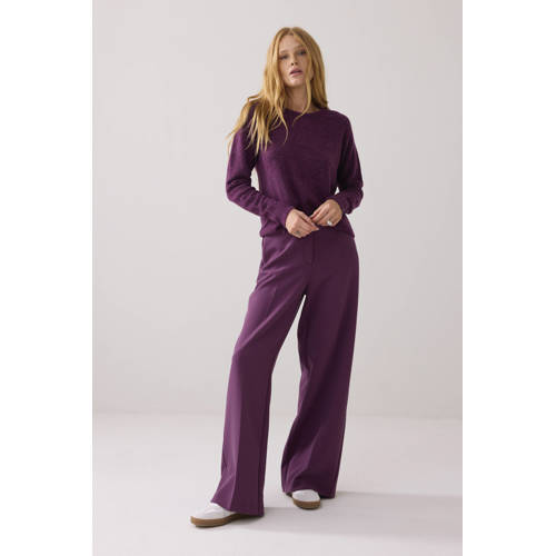 Summum wide leg regular waist pantalon afbeelding