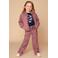 Stains&Stories wide leg jeans paars