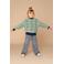 Stains&Stories loose fit jeans zilver