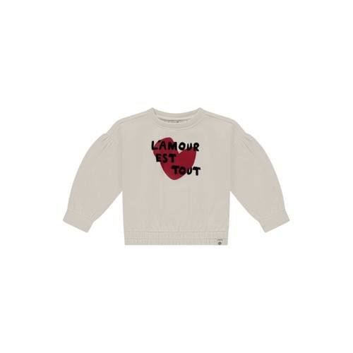 Stains&Stories sweater wit afbeelding