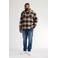 Petrol industries Plus Size geruit overshirt multi