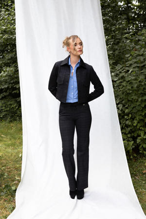 regular blazer antraciet