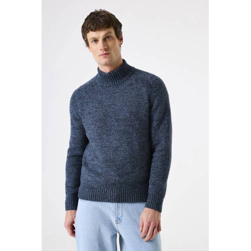 Garcia gebreide trui donkerblauw afbeelding