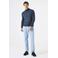 Garcia gebreide trui donkerblauw