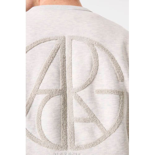 Garcia sweater met backprint ecru afbeelding