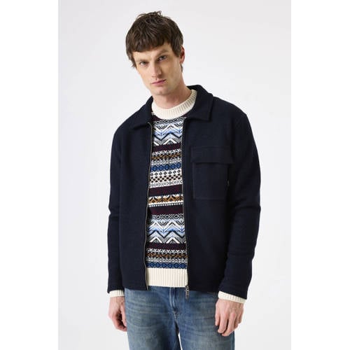 Garcia overshirt donkerblauw afbeelding