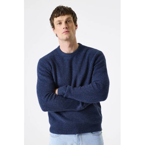 Garcia trui fijn gebreid blauw afbeelding