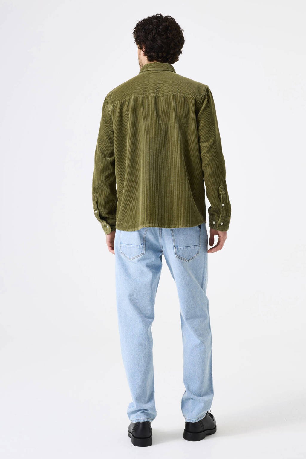 Garcia regular casual overhemd groen wehkamp