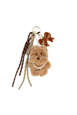 sleutelhanger bruin