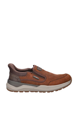 leren instappers cognac