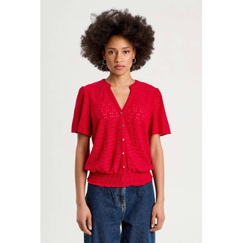 Cache Cache top broderie rood afbeelding