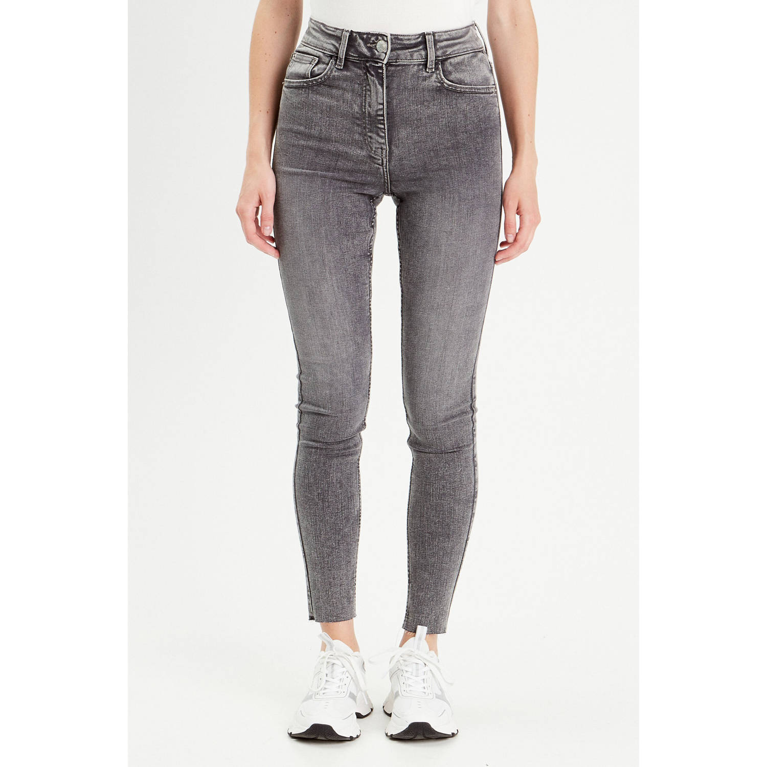Cache skinny jeans grey