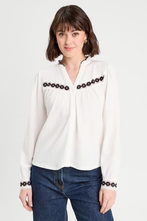 blouse ecru
