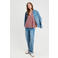 Cache Cache blouse donkerrood/ ecru