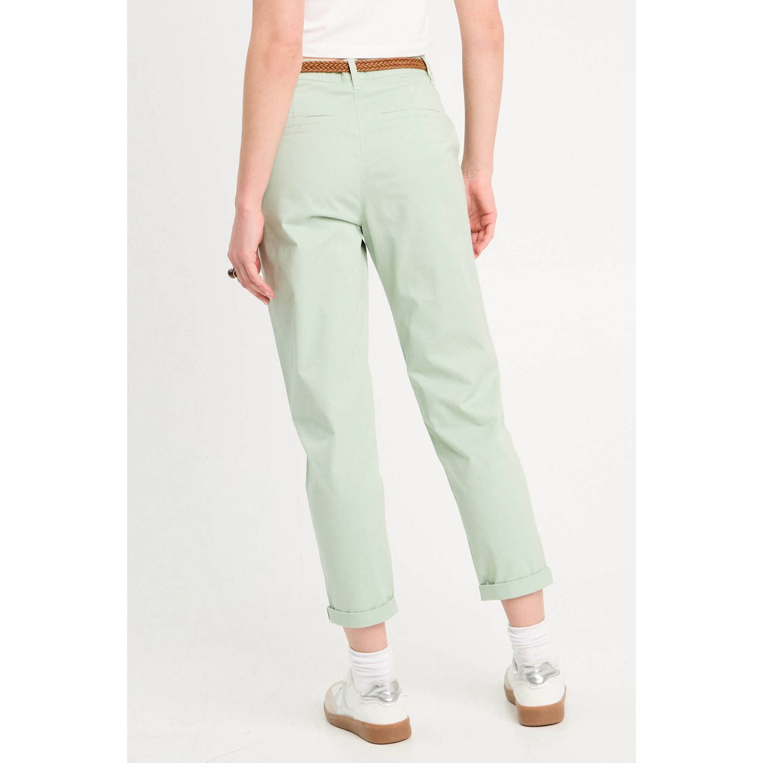 Cache chino lichtgroen